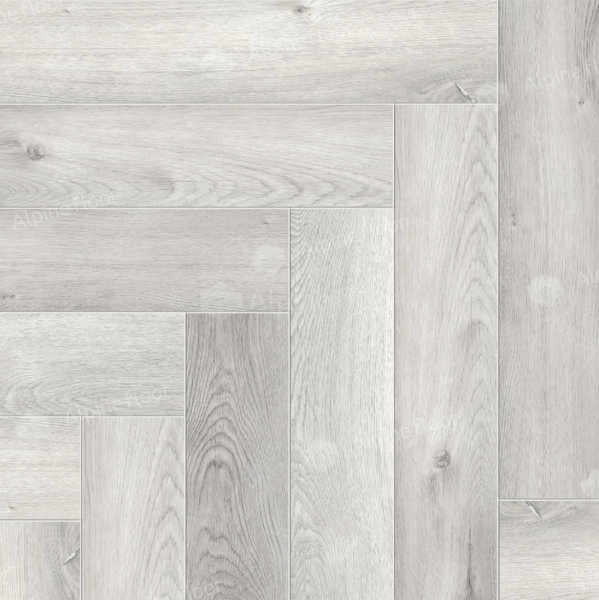 Кварцвиниловая плитка (Елочка) Alpine Floor Легкий паркет (Light Parquet) Дуб Лейтена ЕСО 13-18